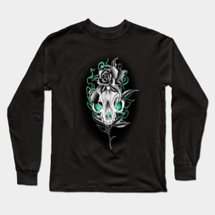 dog skull Long Sleeve T-Shirt